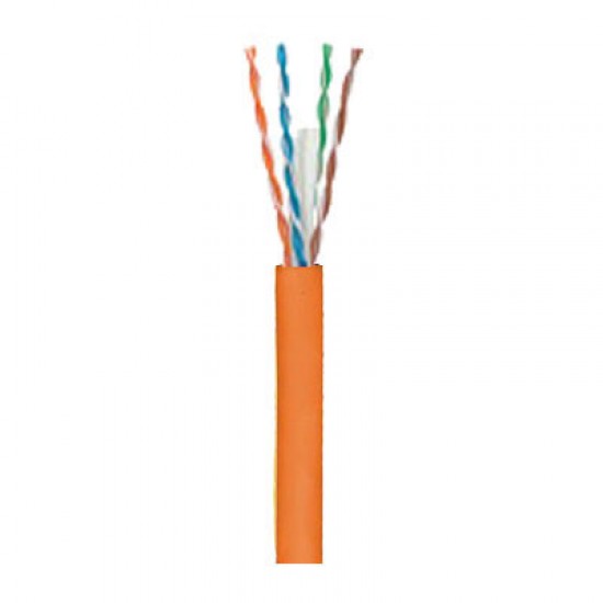 97200-46-03 Coleman Cable 1000' CAT6 Network Cable UTP - Pull-Box - Orange