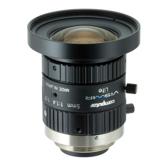 H0514-VSW Computar 1/2" C-Mount 5mm F/1.4 Manual Iris Lens H0514-VSW Computar 1/2" C-Mount 5mm F/1.4 Manual Iris Lens