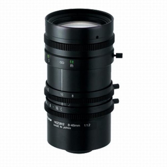 H6Z0812 Computar 1/2" C-Mount 8-48mm F/1.2 Manual Iris Manual Zoom Lens H6Z0812 Computar 1/2" C-Mount 8-48mm F/1.2 Manual Iris Manual Zoom Lens