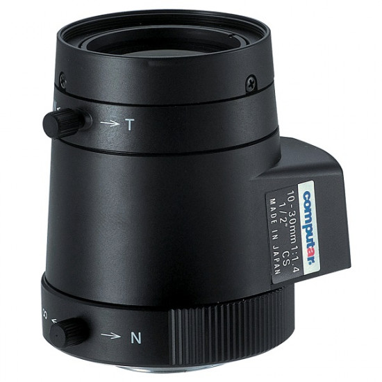 HG3Z1014FCS Computar CS-Mount 10-30mm Vari-focal F/1.4 DC Auto Iris Lens HG3Z1014FCS Computar CS-Mount 10-30mm Vari-focal F/1.4 DC Auto Iris Lens