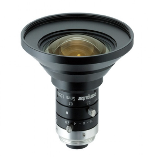M0528-MPW3 Computar 2/3" C-Mount 5mm F2.8 8MP Fixed Iris Lens M0528-MPW3 Computar 2/3" C-Mount 5mm F2.8 8MP Fixed Iris Lens
