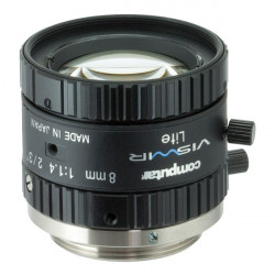 M0814-VSW Computar 2/3" C-Mount 8mm F/1.4 Manual Iris Lens