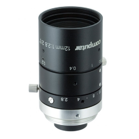 M1228-MPW3 Computar 2/3" C-Mount 12mm F2.8 8MP Manual Iris Lens M1228-MPW3 Computar 2/3" C-Mount 12mm F2.8 8MP Manual Iris Lens
