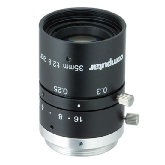 M3528-MPW3 Computar 2/3" C-Mount 35mm F2.8 8MP Fixed Iris Lens M3528-MPW3 Computar 2/3" C-Mount 35mm F2.8 8MP Fixed Iris Lens
