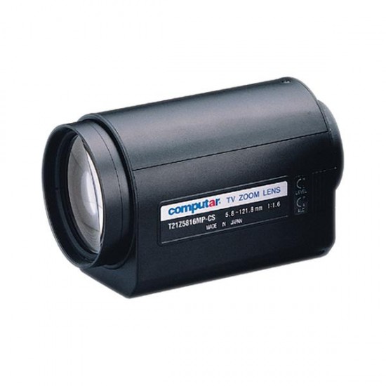 T21Z5816MP Computar 1/3" CS-Mount 5.8-121mm Motorized Zoom F/1.8 3 Motors