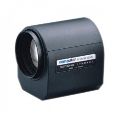 T6Z5710DC-CS Computar 1/3" CS-Mount 5.7-34.2mm Motorized Zoom F/1.0 Mini Connector DC Auto Iris Lens