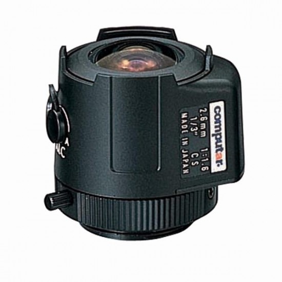 TG2616AFCS Computar 1/3" CS-Mount 2.3mm F/1.6 Video Auto Iris Lens