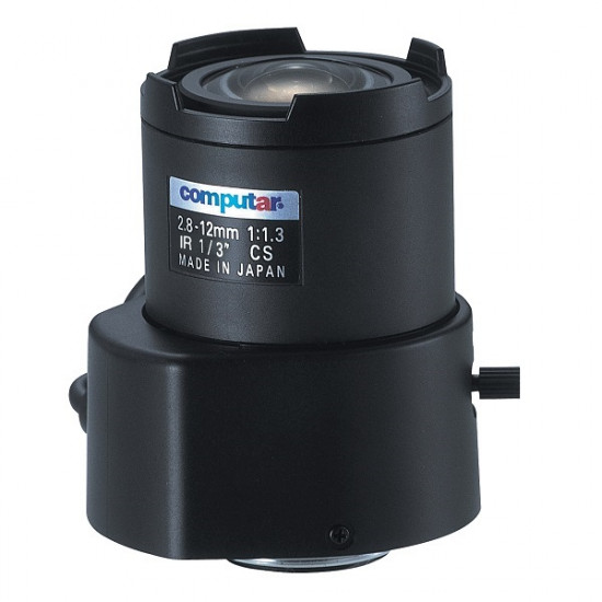 TG4Z2813FCS-IR Computar CS-Mount 2.8-12mm Vari-focal F/1.3 IR-corrected DC Auto Iris Lens TG4Z2813FCS-IR Computar CS-Mount 2.8-12mm Vari-focal F/1.3 IR-corrected DC Auto Iris Lens