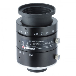 V3528-MPY Computar 1.1" C-Mount 35mm F/2.8 12 Mega-Pixel Ultra Low Distortion Manual Iris Lens V3528-MPY Computar 1.1" C-Mount 35mm F/2.8 12 Mega-Pixel Ultra Low Distortion Manual Iris Lens