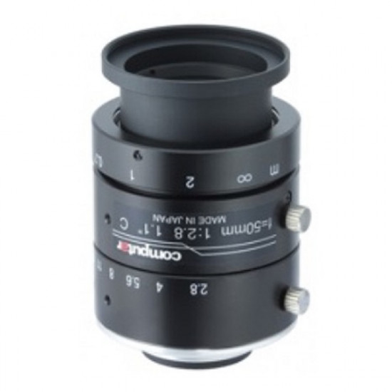 VG5020KC-MPYIR-V31 Computar 1.1" C-Mount 50mm F2.0 12MP IR Corrected P-Iris Lens VG5020KC-MPYIR-V31 Computar 1.1" C-Mount 50mm F2.0 12MP IR Corrected P-Iris Lens