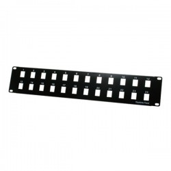 24 Port Keystone Patch Panel - 2U