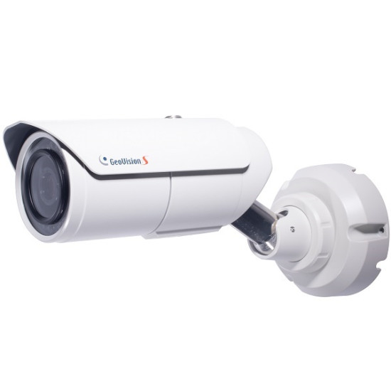GV-LPR2811-DL Geovision 9~22mm Motorized 60FPS @ 2MP Outdoor IR Day/Night WDR LPR IP Security Camera 12VDC/PoE