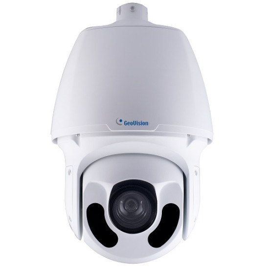 GV-SD4834-IR Geovision 4.5~148.5mm Motorized 30FPS @ 4MP Outdoor IR Day/Night WDR Dome IP Security Camera 24VDC/24VAC/PoE