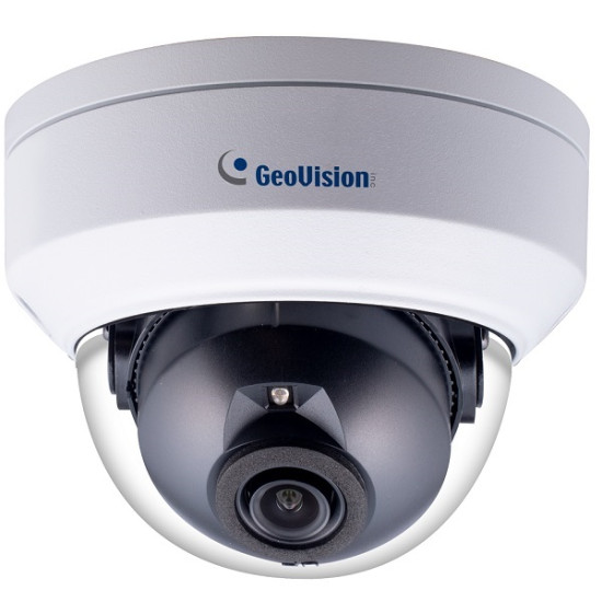 GV-TDR2704-2F Geovision 2.8mm 30FPS @ 2MP Outdoor IR Day/Night WDR Dome IP Security Camera 12VDC/PoE