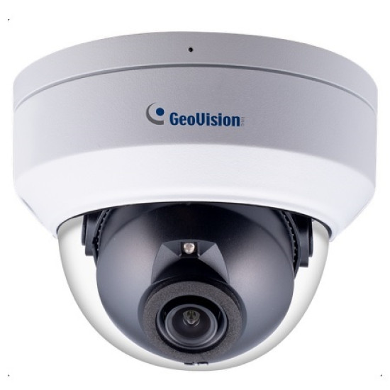 GV-TDR2705-2F Geovision 2.8mm 30FPS @ 1080p Outdoor IR Day/Night WDR Dome IP Security Camera 12VDC/PoE
