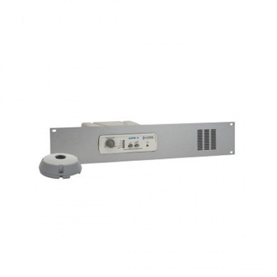 LE-018 Louroe ASK-4 #101RM Single Zone Base stationw/Verifact A Microphone/Rack Mounted