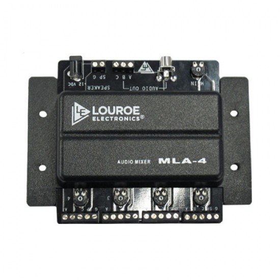 LE-217 Louroe MLA-4 4 Microphone Audio Mixers LE-217 Louroe MLA-4 4 Microphone Audio Mixers