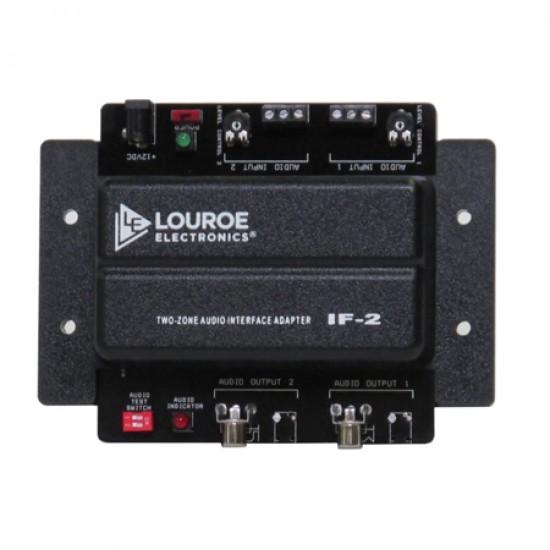 LE-273 Louroe IF-2 2 Zone Audio Interface Adapter