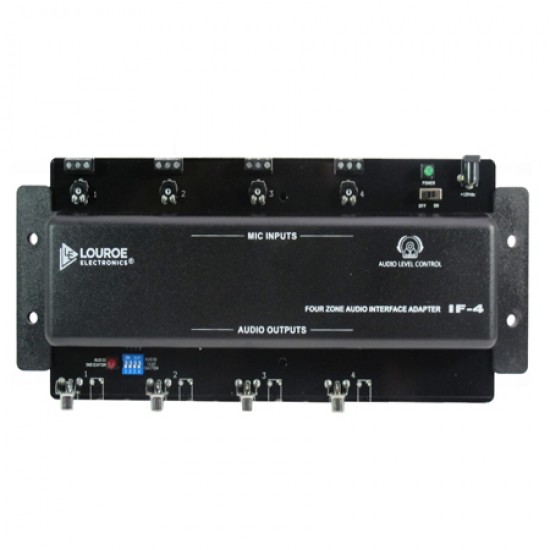 LE-288 Louroe IF-4 4 Zone Audio Interface Adapter