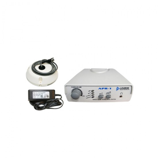 LE-361 Louroe ASK-4 #101B Single Zone Base Station w/Verifact B Microphone