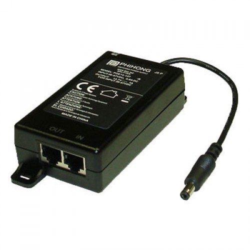 POE16R-1AFG-US Phihong IEEE802.3af - Gigabit Injector with US Wall Plug