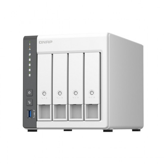 TS-433-4G-US QNAP 4-Bay Desktop NAS 2.0 GHz ARM 4-core Cortex-A55 4GB RAM - No HDD