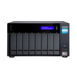 TVS-872X-i3-8G-US QNAP 8-Bay Desktop NAS 3.1 GHz Intel Core i3-8100T 4-core 8GB RAM - No HDD TVS-872X-i3-8G-US QNAP 8-Bay Desktop NAS 3.1 GHz Intel Core i3-8100T 4-core 8GB RAM - No HDD