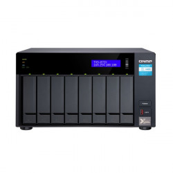 TVS-872X-i5-8G-US QNAP 8-Bay Desktop NAS/iSCSI/IP-SAN 3.3 GHz Intel Core i5-8400T 6-core 8GB RAM - No HDD TVS-872X-i5-8G-US QNAP 8-Bay Desktop NAS/iSCSI/IP-SAN 3.3 GHz Intel Core i5-8400T 6-core 8GB RAM - No HDD