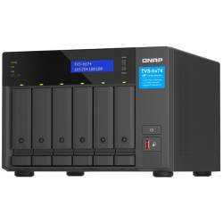 TVS-h674-i3-16G-US QNAP 6-Bay Desktop NAS 4.3 GHz Intel Core i3-12100 4-core 16GB RAM - No HDD TVS-h674-i3-16G-US QNAP 6-Bay Desktop NAS 4.3 GHz Intel Core i3-12100 4-core 16GB RAM - No HDD