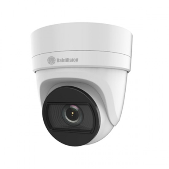 IPHEBX8-21M-W Rainvision 2.8-12mm Motorized 20FPS @ 8MP (4K) Outdoor IR Day/Night WDR Rugged Eyeball IP Security Camera 12VDC/PoE - White - Pre-order Only