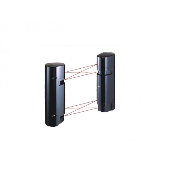 PB-IN-100AT TAKEX 330' / 660 Intelligent Double Dual Beam, AND-OR Gated, N/O N/C Relay, 10 to 30VDC