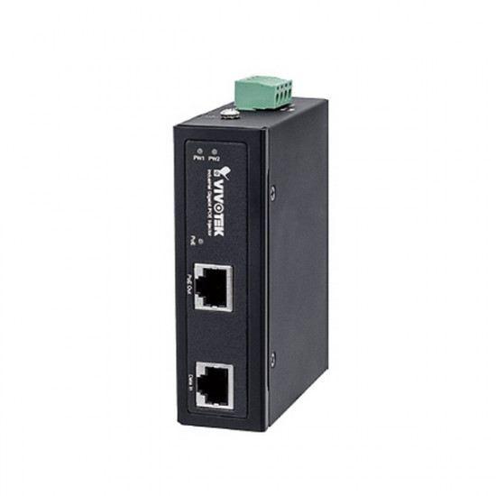 AW-IHT-0100 Vivotek Industrial Gigabit 30W UPoE Injector