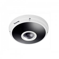 FE9382-EHV-V2 Vivotek 1.24mm 30FPS @ 2048 x 2048 Outdoor IR Day/Night WDR Fisheye Panoramic IP Security Camera 12VDC/PoE - Extreme Weather
